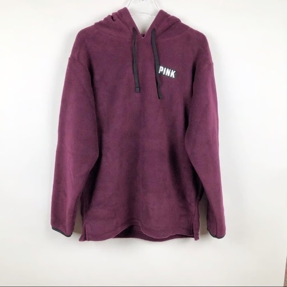 PINK Victoria’s Secret FLEECE PULLOVER LARGE - Picture 2 of 6